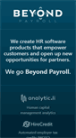 Mobile Screenshot of beyondpayroll.com